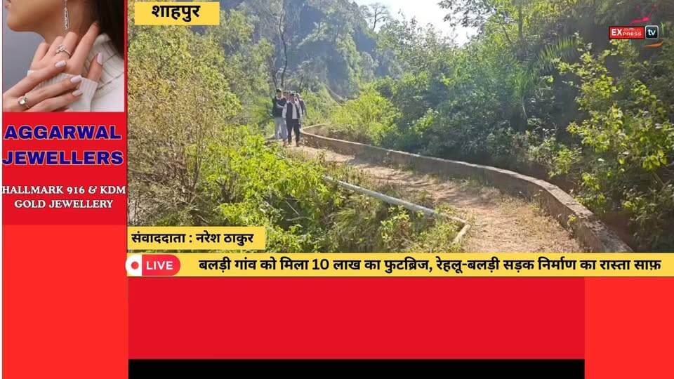 ■शाहपुर: रेहलू-बलड़ी सड़क पर खर्च होंगे 90 लाख रुपये, गांव को जल्द मिलेगी बेहतर सड़क सुविधा: केवल सिंह पठानिया
#kangra #ShahpurNews#NewsUpdate