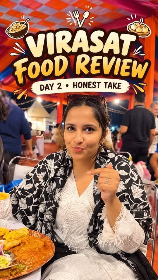 Virasat Part-2 ✨🍽️ Honest food reviews, no filters, just my real take! 👀❤️
#VirasatMela #Dehradun #FoodReview #DehradunFoodies #chasingflavours #Virasat2026