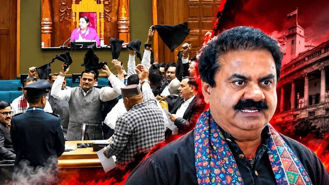 विधायक उमेश कुमार ने दे दिया इस्तीफा, भराड़ीसैंण विधानसभा में भारी हंगामे के बीच काले कपड़े...see more