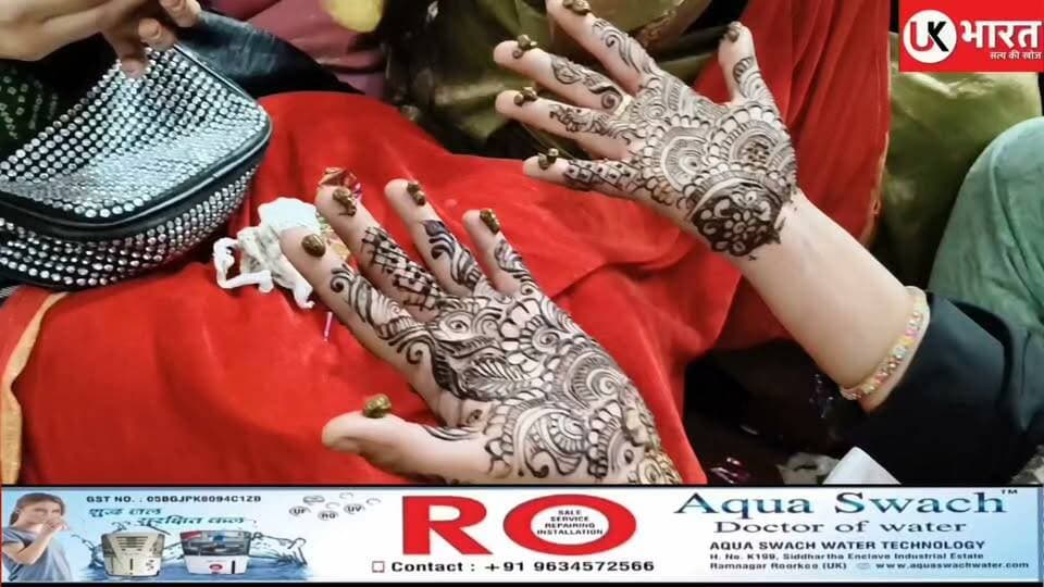 करवाचौथ पर समाजसेवी पूजा गुप्ता की अनूठी पहल, महिलाओं के लिए लगाया निःशुल्क मेहंदी कैंप....