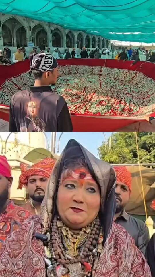 देश में अमन-भाईचारे की दुआ लेकर ख्वाजा गरीब नवाज़ की दरगाह पहुंचीं असम की पंडित विद्या देवी! #NewsUpdate #RajasthanNews #LatestNews