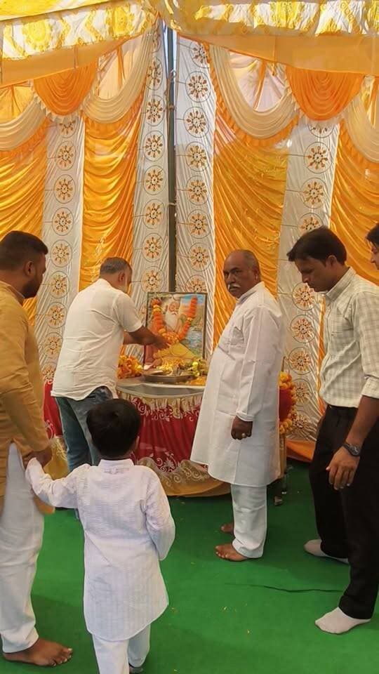 सफीदों में महर्षि वाल्मीकि जयंती धूमधाम से मनाई जा रही है