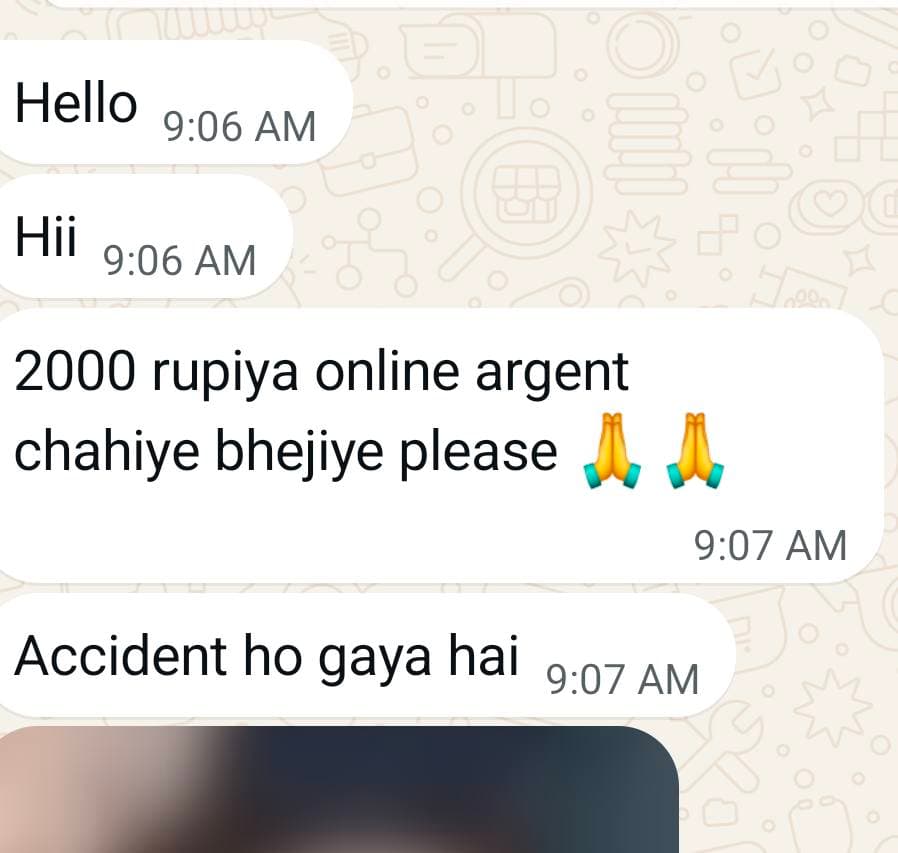 उमेश विश्वकर्मा टिकरिया का व्हाट्सएप्प हैक हो गया है।कृपया सावधान रहें।किसी भी प्रकार का लेनदेन न करें।