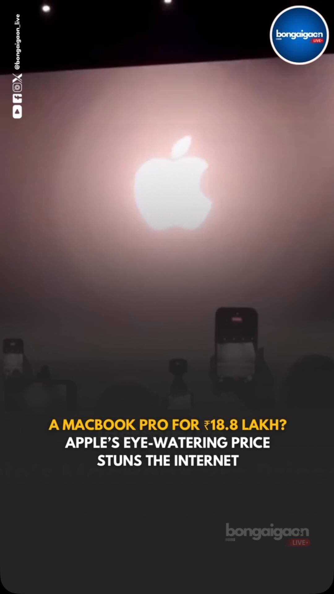 🍎 A MacBook Pro priced at nearly ₹18.8 lakh in India has sparked a heated online debate over the rising cost of premium technology. The eye-catching listing has left social media users questioning whether a laptop can truly justify such an enormous price tag. While some see cutting-edge performance, others are questioning its value for money. 💻🔥
#Apple #MacBookPro #TechNews #ViralNews #Technology