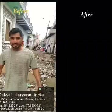 पहले और अब की तस्वीरों में अंतर स्पष्ट है, हरियाणा के खेल राज्यमंत्री गौरव गौतम के प्रयासों से बदलता पलवल का स्वरूप!!
#NewsExpressHaryana #palwal #palwal_ka_deepak #palwalnews #haryana #gauravgautam #gauravgautamindia