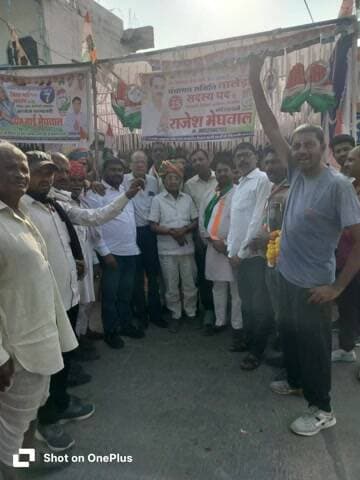 केशोरायपाटन: तालेड़ा में राजेश मेघवाल के चुनाव कार्यालय का जोरदार उद्घाटन
