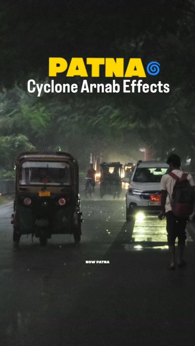 Cyclone Arnab Effects in Patna 🌀
#cyclonearnab #patna #reelviral #cyclone #now_patna_