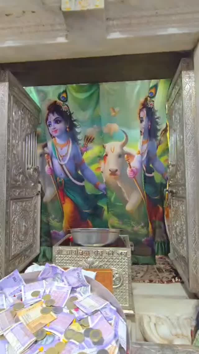 🌹 Today’s Live Shringar Darshan | Shree Sanwariya Seth Ji Mandir, Mandphiya 🙏✨