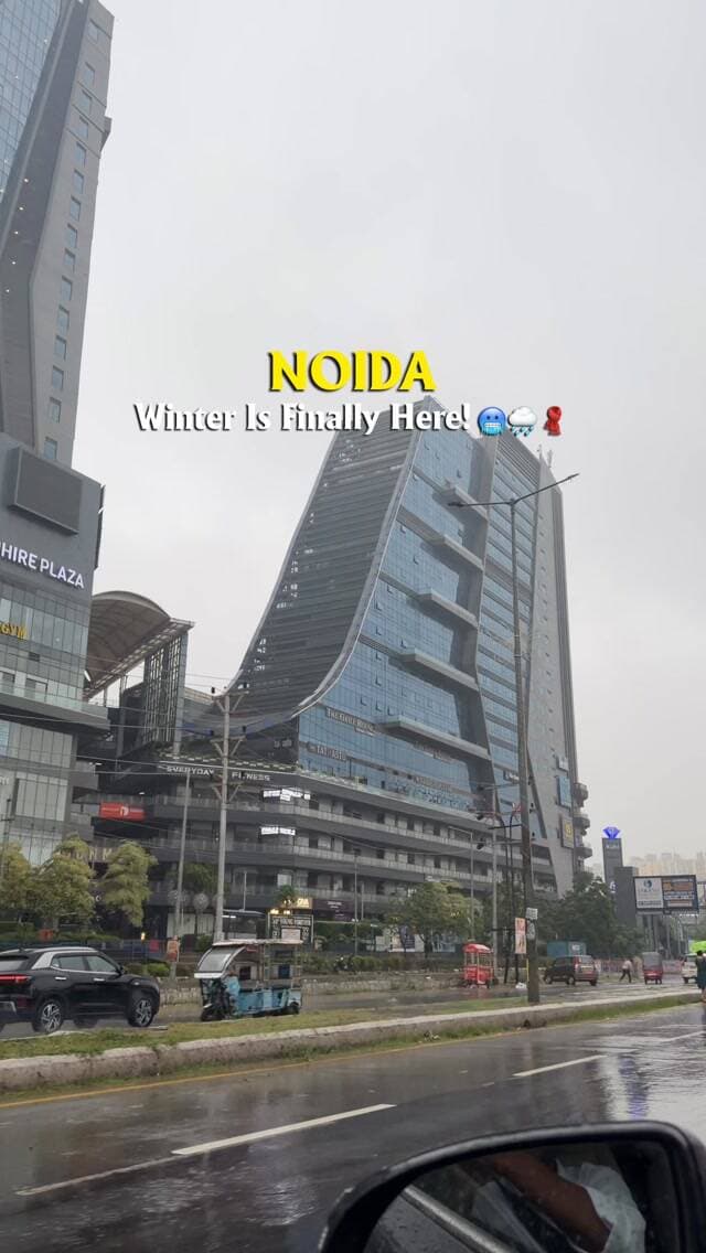 Noida, Winter Is Finally Here! 🥶🌧️🧣
#noida #instagram #explorepage #instagood #delhi