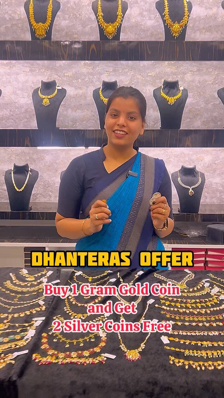 📌 @love_bengaluru @saptosijewellers
.
.
#dhantras #diwali #puregold #jewels #silver