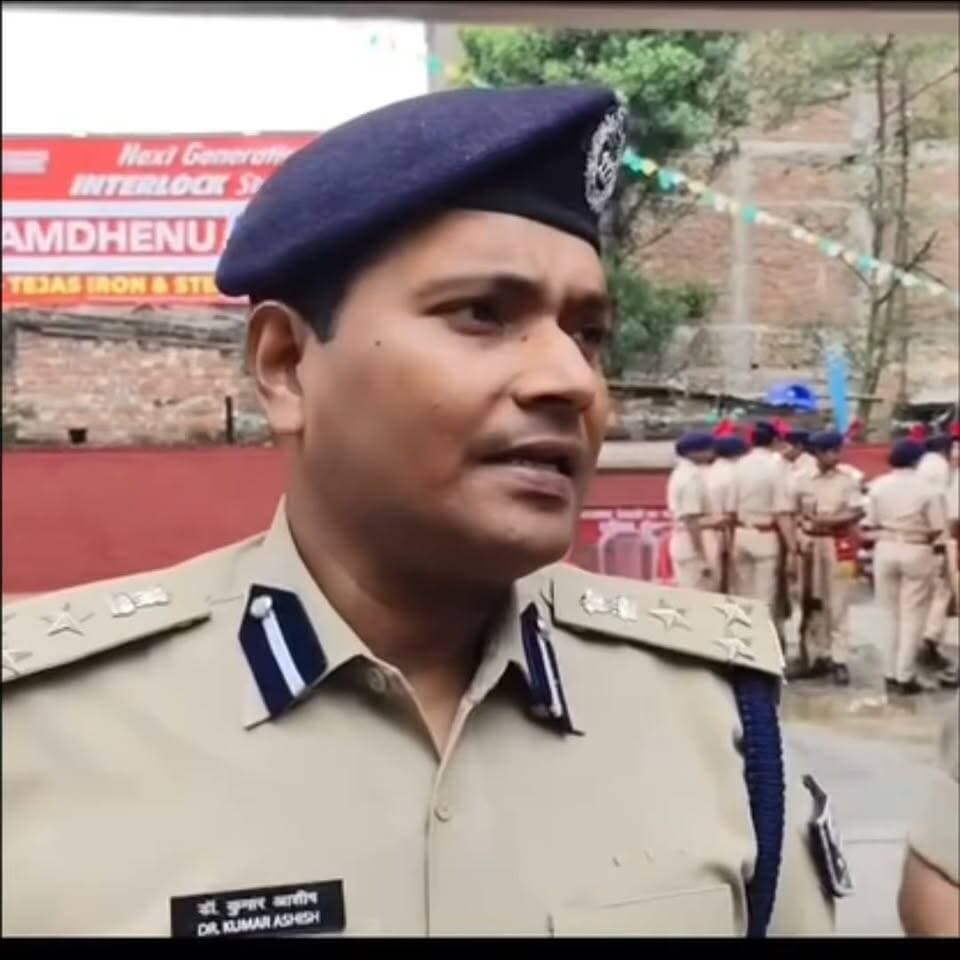 डीआईजी कुमार आशीष सहरसा के सोर बाजार में