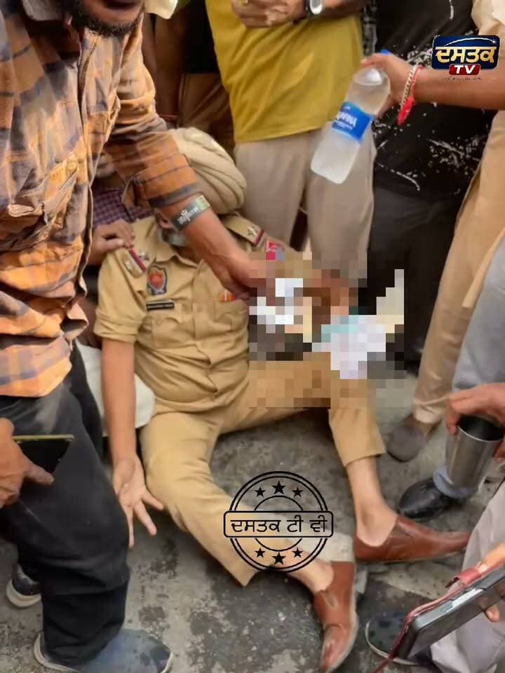 ਬੁਢਲਾਡਾ ਵਿਖੇ ਚਿੱ+ਟੇ ਸਮੇਤ ਪੁਲਿਸ ਮੁਲਾਜਮ ਫੜਿਆ #DastakTv #BigUpdate #mansa #bestphoto #viralvideoシ