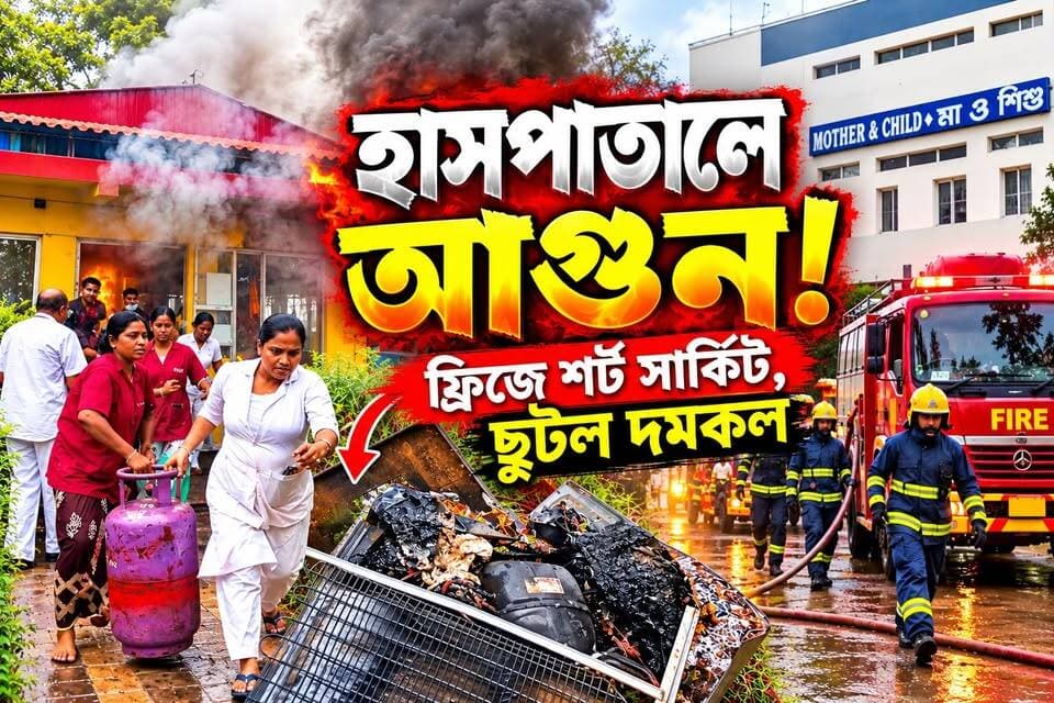 মেদিনীপুরের শিশু হাসপাতালে অগ্নিকাণ্ড! আগুন নেভাতে ঝাঁপালেন নার্স-চিকিৎসকরাই
#মেদিনীপুর #ধর্মাশিশুহাসপাতাল #অগ্নিকাণ্ড #ShortCircuit #MedinipurLive #MedinipurNews #BreakingNews