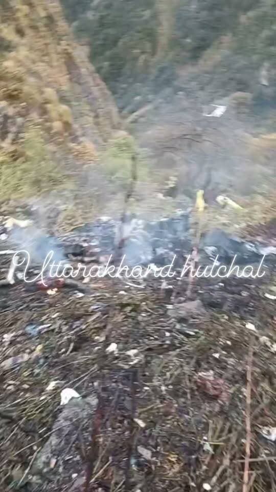 जोशीमठ हेलीकॉप्टर हादसा: क्रैश साइट का रूह कंपा देने वाला वीडियो आया सामने, मंजर देख दहल उठेगा दिल