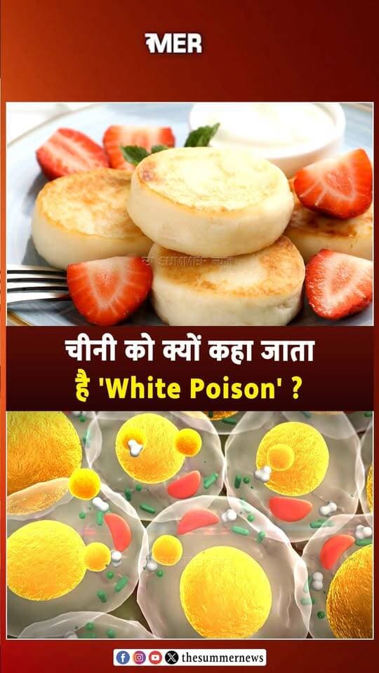 चीनी को क्यों कहा जाता है 'White Poison' ?