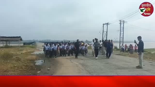 डंडा में रन फॉर यूनिटी, आरबी पब्लिक स्कूल के बच्चों ने लिया हिस्सा
