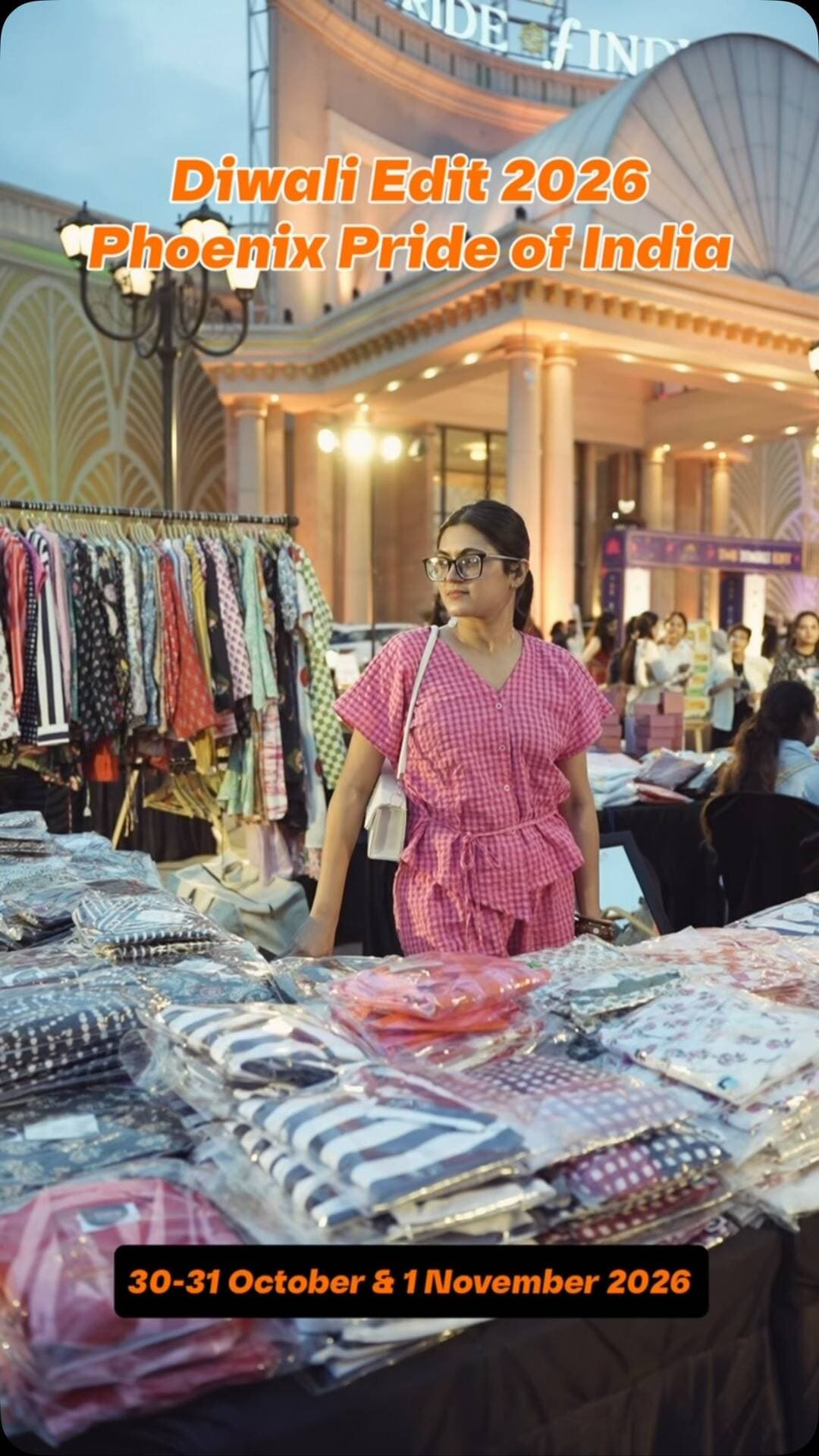 🪔✨ INDORE, THE DIWALI EDIT IS HERE! 🎉❤️
Shopping, Music, Food aur Festive Vibes ka perfect combination! 😍🔥
Get ready for The Diwali Edit – Indore’s Most Funky & Musical Festive Pop-Up Market at Phoenix Pride of India! 🛍️🎶
✨ 40+ Curated Shopping Stalls
🍕 Delicious Food, Desserts & Bakeries
🎤 Biggest Artist Line-Up with Sufi, Bollywood & Indie Music
🎨 Art Corners & Festive Decor
📸 Selfie Booths, Games & Lots of Fun!
📅 30th October – 1st November 2026
📍 Phoenix Pride of India, Indore
3 Days of Shopping, Entertainment & Unlimited Festive Madness! ❤️
Tag your shopping gang aur plan karo apna visit! 🛍️👇
❤️ Follow @iloveindore for more exciting events & updates!
#ILoveIndore #TheDiwaliEdit #PhoenixPrideOfIndia #IndoreEvents #IndoreShopping DiwaliVibes IndoreDiaries IndoreCity IndoreFoodies ExploreIndore