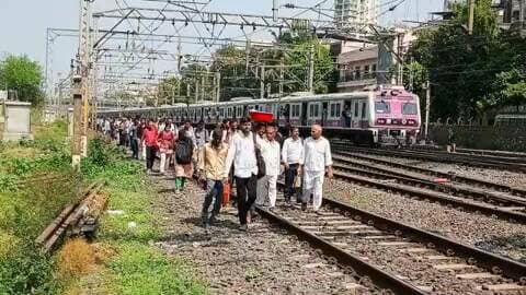 अंधेरी: रविवारी सीएसएमटी-विद्याविहार आणि ठाणे-वाशी/नेरूळ मार्गावर मेगाब्लॉक जाहीर