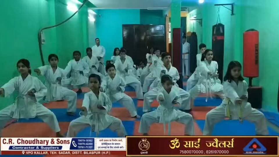 बृज मार्शल आर्ट अकैडमी बिलासपुर के 26 बच्चों ने कराटे में प्राप्त की कलर बेल्ट, हिमाचल प्रदेश के जिला बिलासपुर में स्थित बृज मार्शल आर्ट अकैडमी जिसका मार्शल आर्ट के क्षेत्र में अपना ही एक नाम है यह अकादमी वर्ष 2019 से लगातार बच्चों के भविष्य को संवारने का कार्य कर रही है #रही #करवा #कार्यवाही #करवाया #करवाई