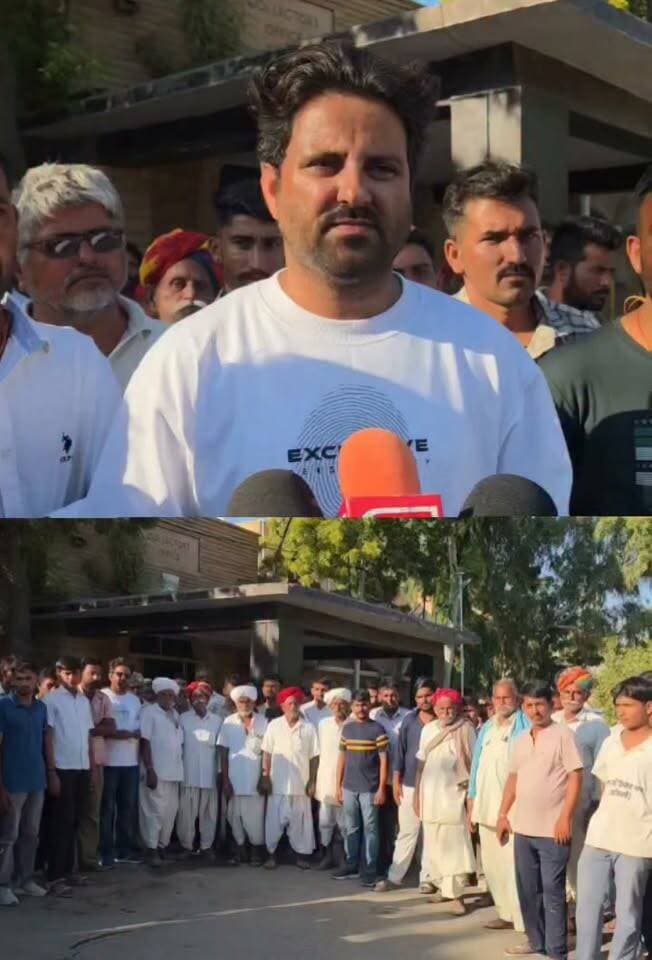 शिव के ग्राम पंचायत झाफली कला में पोलिंग पार्टी द्वारा ग्रामीणों के साथ किया अन्य