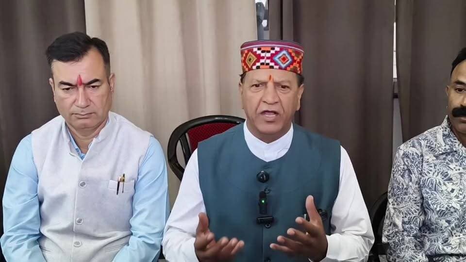 Live नाहन: भाजपा प्रदेश अध्यक्ष डॉ राजीव बिंदल की पत्रकार वार्ता..