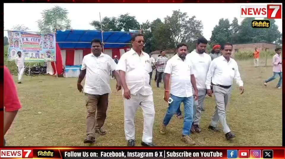 दो पंचायतों के सहयोग से फुटबॉल प्रतियोगिता का आयोजन, 16 टीमें ले रहीं हिस्सा ।