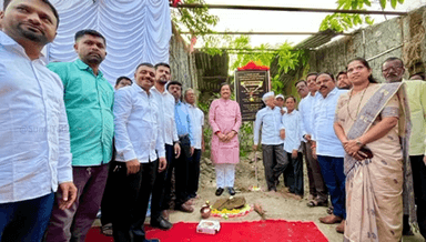 रोहा: रोहा तालुक्यातील चिंचवली तर्फे दिवाळी या ग्रामपंचायत कार्यालयाचा भूमिपूजन समारंभ