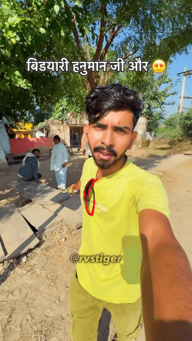 Explore in Bidyari Hanuman Ji aur 😍
Bharatpur Bayana village