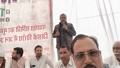 #जन_आक्रोश_धरना_ नागौर
श्री बालाजी की जगह पंचायत् समिति मुख्यालय #अलाय करने की मांग को लेकर पशु प्रदर्शनी स्थल, नागौर पर चल रहे धरने में मेरा उद्बोधन …@hanuman beniwal