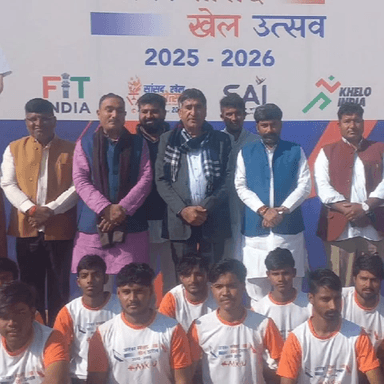 मुंडावर: मुंडावर विधानसभा के ग्राम पलावा में आयोजित अलवर सांसद खेल उत्सव 2025 के अंतर्गत अंडर-19 क्रिकेट टूर्नामेंट का समापन