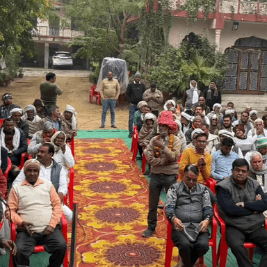 थानागाजी: ठेकड़ी गांव में राजस्थान विधानसभा के पूर्व अध्यक्ष समरथ लाल मीणा की जयंती पर पद दंगल कार्यक्रम का आयोजन