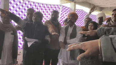 बकानी: करल गांव में लोधा समाज की महा सभा में समाज की कुरुतियों को समाप्त करने की शपथ ली गई