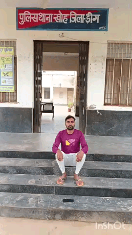 डीग: खोह थाना पुलिस ने साइबर ठगी करते हुए युवक को दबोचा, मोबाइल किया जब्त