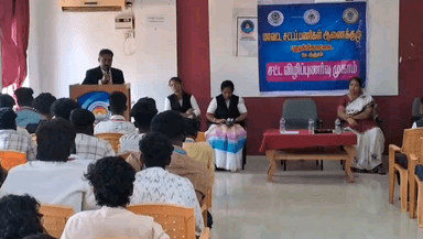 புதுக்கோட்டை: இளம் வயது திருமணத்தால் ஏற்படும் சட்ட சிக்கல் என்ன? சுதர்சன் கல்லூரியில் விழிப்புணர் வு ஏற்படுத்திய நீதிபதி .செல்ல பாண்டியன்