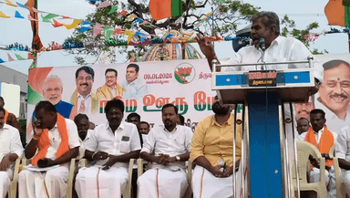 திருவாடனை: பேருந்து நிலையம் அருகே நம்ம ஊரு மோடி பொங்கல் விழா கொண்டாட்டம்