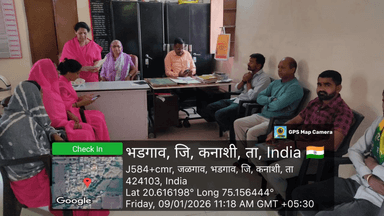 आरोग्य विभाग, जिल्हा परिषद जळगाव.
*कजगाव अंतर्गत कनाशी येथे VHNSC या मध्ये मातून सरपंच व ग्रा. पं. सदस्य यांना मिटिंग घेऊन माहिती मा.
जळगाव जिल्हा आरोग्य अधिकारी डॉ.स
चिन भायेकर यांच्या मार्गदर्शक सूचनेनुसार .