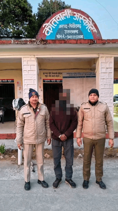 डीडीहाट: कोतवाली अस्कोट पुलिस ने शराब पीकर वाहन जलाने वाले चालक को किया गिरफ्तार