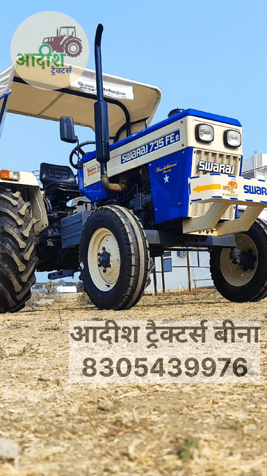 Swaraj 735 FE (2024/25) – Bank Ka Khincha Hua, Kam Chala Hua
Aadish Tractors, बीना