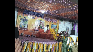 સોનગઢ: કપુરા ખાતે રામકથામાં ભક્તોની મોટી સંખ્યામાં હાજરી