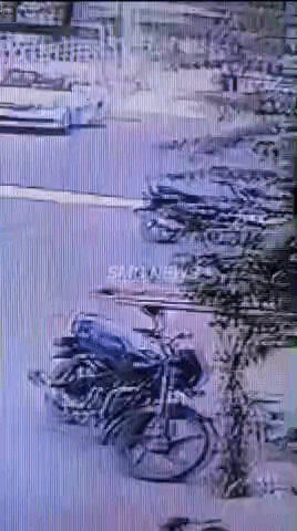 बहरोड़: बहरोड़ कोतवाली थाने से आरोपी ने फरार होने की कोशिश की, 200 मीटर बाद पुलिस ने दबोचा; सीसीटीवी फुटेज वायरल