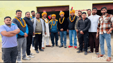 कुम्हेर: विश्व हिंदू परिषद बजरंग दल द्वारा कुम्हेर प्रखंड की सुरक्षा की बैठक वीरपाल पहलवान के कार्यालय पर की गई