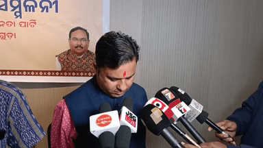 ଝାରସୁଗୁଡା: ପିସିସି ସଭାପତି ଭକ୍ତ ଚରଣ ଦାସ ଙ୍କୁ ଓଲଟା କଟାକ୍ଷ କଲେ ବିଜେପି ବିଧାୟକ ଟଙ୍କଧର ତ୍ରିପାଠି