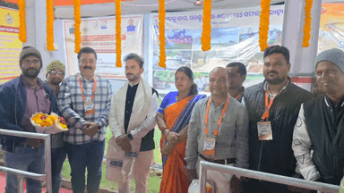 ପାରଳାଖେମୁଣ୍ଡି: ଷ୍ଟାଡିୟମ ପରିସରରେ ଚାଲିଥିବା ମହୋସବ ରେ ପଞ୍ଚାୟତ ରାଜ ବିଭାଗ ଦ୍ୱାରା ହେଉଥିବା ଷ୍ଟଲ୍ ପରିଦର୍ଶନ କଲେ ବିଧାୟକ