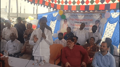 రేగొండ: ప్రజల ఆకాంక్షలకు అనుగుణంగా బస్సు షెల్టర్ ఏర్పాటు చేశాము ; ఎమ్మెల్యే గండ్ర నారాయణరావు