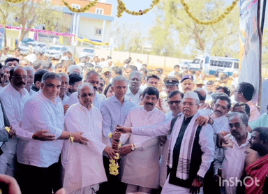 ರಟ್ಟೀಹಳ್ಳಿ: ಪಟ್ಟಣದಲ್ಲಿ ಪ್ರಜಾಸೌಧ ಕಟ್ಟಡ ನಿರ್ಮಾಣ ಕಾಮಗಾರಿಗೆ ಸಚಿವ ಕೃಷ್ಣ ಭೈರೇಗೌಡ ಅವರಿಂದ ಶಂಕು ಸ್ಥಾಪನೆ; ಜಿಲ್ಲೆಯ ಶಾಸಕರು ಭಾಗಿ