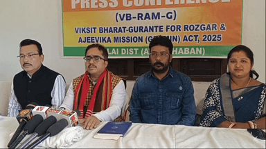 আমবাসা: নতুন রেগা আইন নিয়ে বিরোধীরা অপপ্রচার চালাচ্ছে, আমবাসায় সাংবাদিক সম্মেলনে সরব বিজেপি