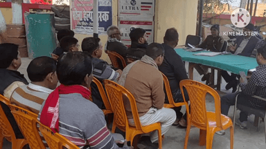 नौहट्टा: सरस्वती पूजा को लेकर रोहतास पुलिस ने आयोजित की शांति समिति बैठक