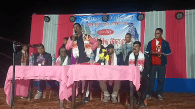 পলাশবাৰী: পলাশবাৰী সমষ্টিৰ অন্তৰ্গত চৌধুৰীপাৰা এলেভেন ষ্টাৰ বয়জ কো-অপাৰেটিভ চোচাইটিৰ উদ্যোগত ভোগালী বিহু উদযাপন