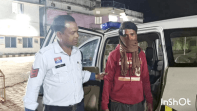 शंकरगढ़: जमड़ी रोड में अनियंत्रित होकर गिरे बाइक चालक को हाईवे पेट्रोलिंग की मदद से पहुंचाया गया अस्पताल