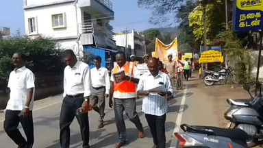 பாப்பிரெட்டிபட்டி: நெடுஞ்சாலை துறை சார்பாக சாலை பாதுகாப்பு விழிப்புணர்வு பேரணி நடைபெற்றது